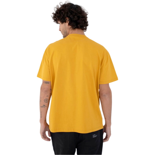 2026 Hurley Mens Bolt Short Sleeve Tee HFA25MMTS04627 - Yellow